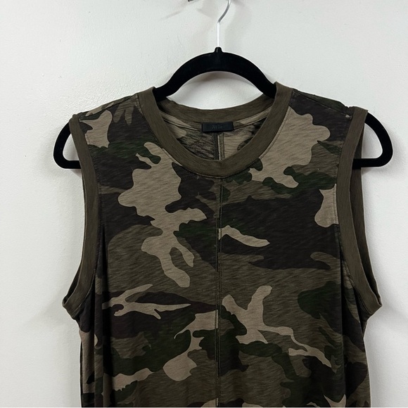 ATM Slub Jersey Camo Pima Cotton Dress - Picture 5 of 13